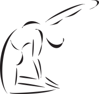 Kneeling Siloutte